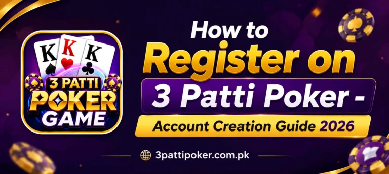 How to Register on 3 Patti Poker
