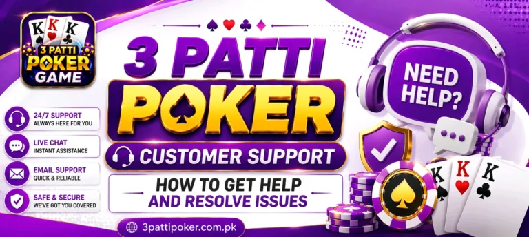 3 Patti Poker Customer Support