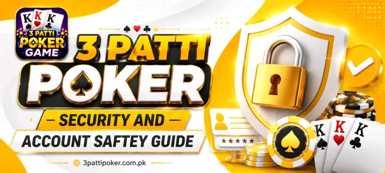 3 Patti Poker Security and Account Safety